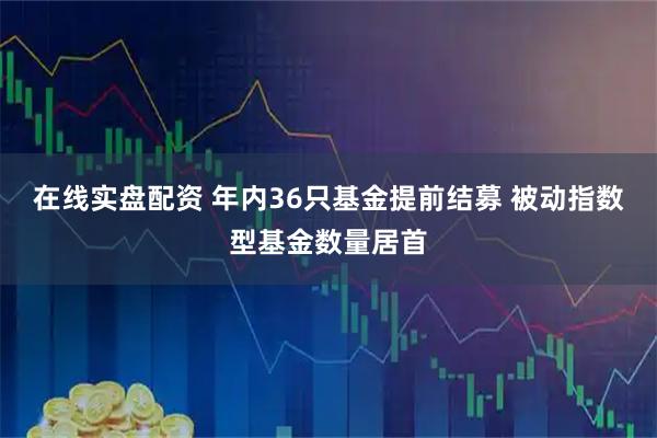 在线实盘配资 年内36只基金提前结募 被动指数型基金数量居首